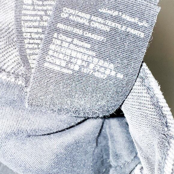 & Other Stories Black Stretch Denim Jeans Button Fly Flared Leg Size 27 - Picture 8 of 9